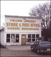 Yellow Jacket General Store and Post Office, ca. 1975 (SL-YJ-258)