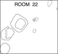 Plan Map of Room 22, Porter Area